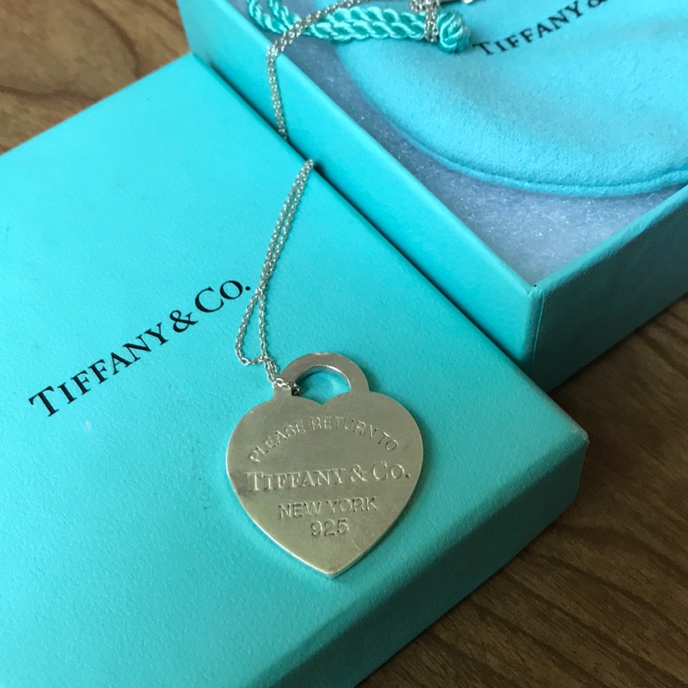 Return to Tiffany Heart Tag Pendant Necklace